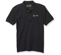 Fuel For Fans Polo clásico para Hombre, Hombre, Mercedes-AMG Petronas F1 - Polo clásico, 141101018, Negro, XS