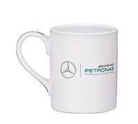 Fuel For Fans Taza unisex de Fórmula 1 Mercedes-AMG Petronas Team, color blanco, 310 ml