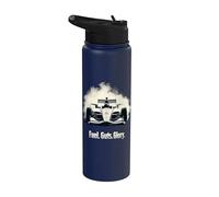 Fuel Guts Glory Carrera de coches Indianápolis Spirit Stainless Steel Insulated Water Bottle
