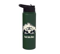 Fuel Guts Glory Carrera de coches Indianápolis Spirit Stainless Steel Insulated Water Bottle