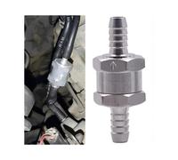 Fuel Non Return Check Valve 6/8/10/12mm Aluminium Alloy Petrol Diesel Water Fuel Line One Way for Peugeot Renault-8MM