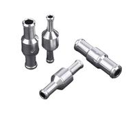 Fuel Non Return Check Valve Petrol Diesel For Car Automobile Oil Water Pumps 6-12mm Aluminium Alloy One Way Check Valve(10MM)