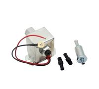Fuel Pump para Carburador para Ford 40104 40105 40106 40107 12V con Etiqueta Roja Bomba Combustible para Baja Presión Bomba Combustible(40105-12V)