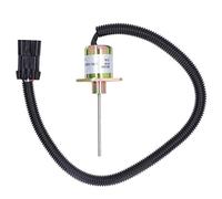 Fuel Shut Off Solenoid Valve Excavator Engine Stop Solenoid 1503ES 12A5SUC9SCC28 for Kubota V2203 DI 12V DC