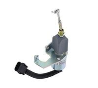 Fuel Shut Off Solenoid Valve TOSD-03-038, Electric Flameout Solenoid for Excavator Engines, SD-008A2/3974947 Replacement for, Durable Steel Construction with Stable (12 V CC.)