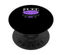 Fuel The Fire - Ropa Urbana de tipografía Urbana PopSockets PopGrip Adhesivo