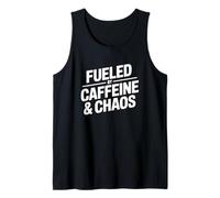Fueled by Caffeine and Chaos Camiseta sin Mangas