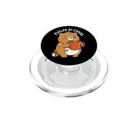 Fueled by Chaos Mama Bear Café Mamá Vida Divertido Dibujos Animados Arte PopSockets PopGrip para MagSafe