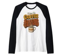 Fueled by Coffee and Second Graders Teacher Camiseta Manga Raglan