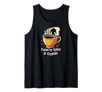 Fueled By Coffee & Cryptids Bigfoot Design Camiseta sin Mangas