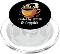 Fueled By Coffee & Cryptids Bigfoot Design PopSockets PopGrip para MagSafe