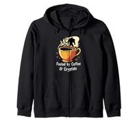 Fueled By Coffee & Cryptids Bigfoot Design Sudadera con Capucha