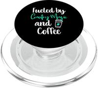 Fueled by Country Music and Coffee Cantante de Nashville PopSockets PopGrip para MagSafe
