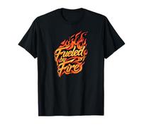 Fueled by Fire Design Intense Passion Flames Camiseta