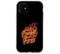 Fueled by Fire Design Intense Passion Flames Carcasa para iPhone 11