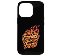 Fueled by Fire Design Intense Passion Flames Carcasa para iPhone 13 Pro