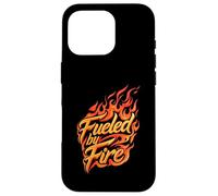 Fueled by Fire Design Intense Passion Flames Carcasa para iPhone 16 Pro