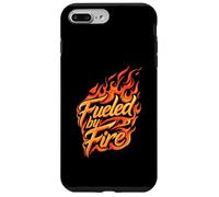 Fueled by Fire Design Intense Passion Flames Carcasa para iPhone 7 Plus/8 Plus