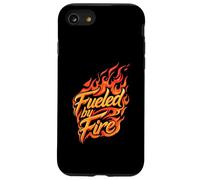 Fueled by Fire Design Intense Passion Flames Carcasa para iPhone SE (2020) / 7/8