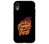 Fueled by Fire Design Intense Passion Flames Carcasa para iPhone XR