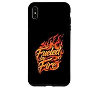 Fueled by Fire Design Intense Passion Flames Carcasa para iPhone XS MAX