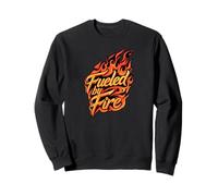 Fueled by Fire Design Intense Passion Flames Sudadera
