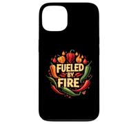 Fueled by Fire Hot Chili Pepper Spicy Food Lover Carcasa para iPhone 13