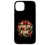 Fueled by Fire Hot Chili Pepper Spicy Food Lover Carcasa para iPhone 15 Plus