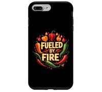 Fueled by Fire Hot Chili Pepper Spicy Food Lover Carcasa para iPhone 7 Plus/8 Plus