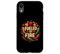 Fueled by Fire Hot Chili Pepper Spicy Food Lover Carcasa para iPhone XR