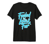 Fueled by Love and Fur Camiseta Premium