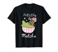 Fueled by Matcha Cute Matcha Latte Camiseta
