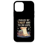 Fueled by Tarot and To-Do Lists Witchy Planner Carcasa para iPhone 12 mini