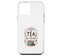 Fueled by Tea and Tiny Victories: Cozy Calm Life Carcasa para iPhone 12 mini