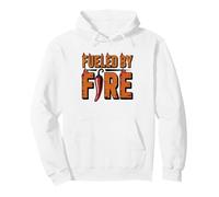 Fueled Fire Hot Sauce Spicy Artisan Vintage Badge Fuel Retro Sudadera con Capucha
