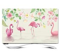 FUELIX 32-80 Pulgadas Funda para Televisor De Interior Cubierta Universal De TV, Cubierta De Televisión Arte De Tela Protector De Pantalla De TV A Prueba De Polvo Montado En La Pared A7,37-39inch