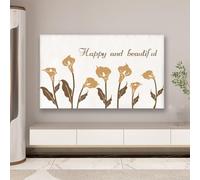 FUELIX 32-85 Pulgadas Cubierta Universal De TV, Cubierta De Televisión Tela Protector De Pantalla De TV A Prueba Funda para Televisor De Interior Protector De Pantalla LED/LCD C17,69-75in