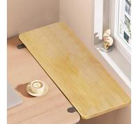 FUELIX Bandeja Extensora De Escritorio Soporte, Bandeja Teclado Debajo Mesa Plegable, Extensión De Escritorio Ergonómica, Soporte De Brazo Codo Computadora C,50 * 20 * 1.2cm