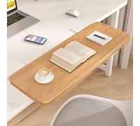 FUELIX Bandeja Extensora De Escritorio Soporte, Extensión Teclado Ergonómica, Estanteria Escritorio No Es Necesario Perforar Plegable para Hogar Tablero De Extensión De Escritorio A,80 * 20cm