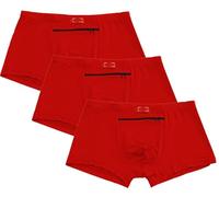 FUELIX Calzoncillos Boxer para Hombre Ropa Interior Básica para Hombre 3Packs Bragas De Viaje Secreto Oculto Cremallera Bolsillo Transpirable Antirrobo A Prueba De Carteristas E,3XL