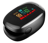 FUELIX Pulsioximetro, Oxímetro De Pulso De Dedo para Niños Adultos Anciano, Monitor De Oxígeno De Sangre Monitor De Oxímetro De Punta para El Nivel De Pulso Y Nivel SPO2 con Pantalla OLED A