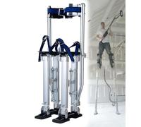 FUELIX Zancos De Trabajo, Zancos De Yeso, Puntales Extensibles Zancos De Pintor para Yeseros Jardineros O para Pintar,Zancos De Paneles De Yeso De Aleación De Aluminio Profesional Ajustable 122-152cm