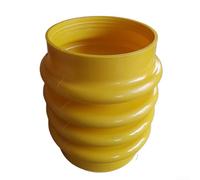 Fuelle amarillo para Wacker Rammer BS600 BS700, 170 mm ID x 260 mm de altura, placa vibratoria, accesorio compactador