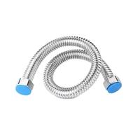 Fuelle de acero inoxidable 304 de 20-200cm, 1/2 ", tubería de agua de acero inoxidable for el hogar, calentador de agua for el hogar, tubo de entrada de manguera de Metal(SUS nuts,60cm)