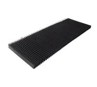 Fuelle de acordeón plano for fresadora CNC: 15 mm, flexible, con protección contra el polvo y las herramientas.(Width 190mm)