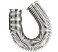 Fuelle de compresión flexible de vacío KF16 - Tubo de manguera flexible de acero inoxidable 304 for aplicaciones de alta temperatura(200mm)