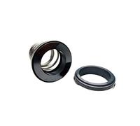 Fuelle de goma resorte simple 155-24, sellos mecánicos 155, tamaño del eje 24 mm for bomba agua, material SIC/SIC/VIT