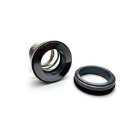 Fuelle de goma resorte simple 155-28, sellos mecánicos 155, tamaño del eje 28 mm for bomba agua, material SIC/SIC/VIT