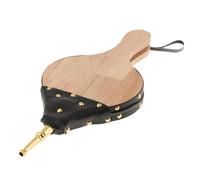 Fuelle De Madera - Fuelle Para Chimenea Encendedor, Mini Soplador Manual Con Tubo Corrugado | Accesorio Camping Lámpara Barbacoa Exterior Con Correa Para Colgar