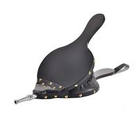 Fuelle de madera para chimenea, 43 x 9 cm, fuelle de madera para barbacoa, estufa, soplador con correa de piel, fuelle de mano para barbacoa, chimenea, barbacoa, horno, estufa, exterior, camping